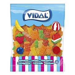 Цукерки желейні жувальні Гіганські ведмеді 1кг ТМ VIDAL Бач Іспанія