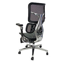 Крісло геймерське Barsky Game Mesh Black GM-04, фото 5