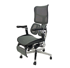 Крісло геймерське Barsky Game Mesh Black GM-04, фото 3