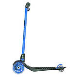 Самокат триколісний з колесами що світяться Neon Glider Air синій (SHiz15472), фото 2