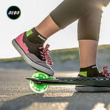 Самокат триколісний з колесами що світяться Neon Glider Air зелений (SHiz15471), фото 7