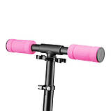 Самокат для дівчинки від 3-х до 7 років Miqilong Cart рожевий (SHiz15465), фото 3