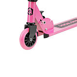 Самокат для дівчинки від 3-х до 7 років Miqilong Cart рожевий (SHiz15465), фото 5
