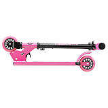 Самокат для дівчинки від 3-х до 7 років Miqilong Cart рожевий (SHiz15465), фото 9