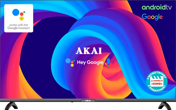 Телевізор 55" AKAI AK55D23UG Smart-TV, Wi-Fi