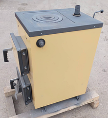 15 кВт Котел класичний з плитою 5 мм сталь Neus з плитою HEAT - MIX