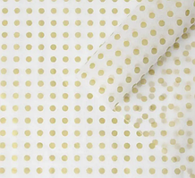 Папір тиш'ю з принтом "Золотий горошок", 20 аркушів