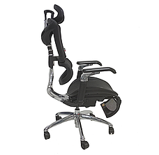Крісло геймерське Barsky Game Mesh Black GM-05, фото 4