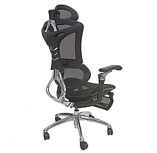 Крісло геймерське Barsky Game Mesh Black GM-05, фото 5