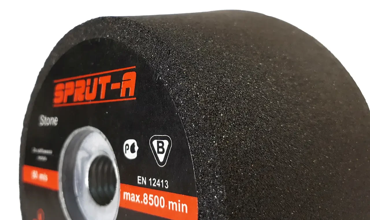 КРУГ ШЛІФУВАЛЬНИЙ ПО КАМЕНЮ SPRUT-A, T11 100X50XM14 (C100R)