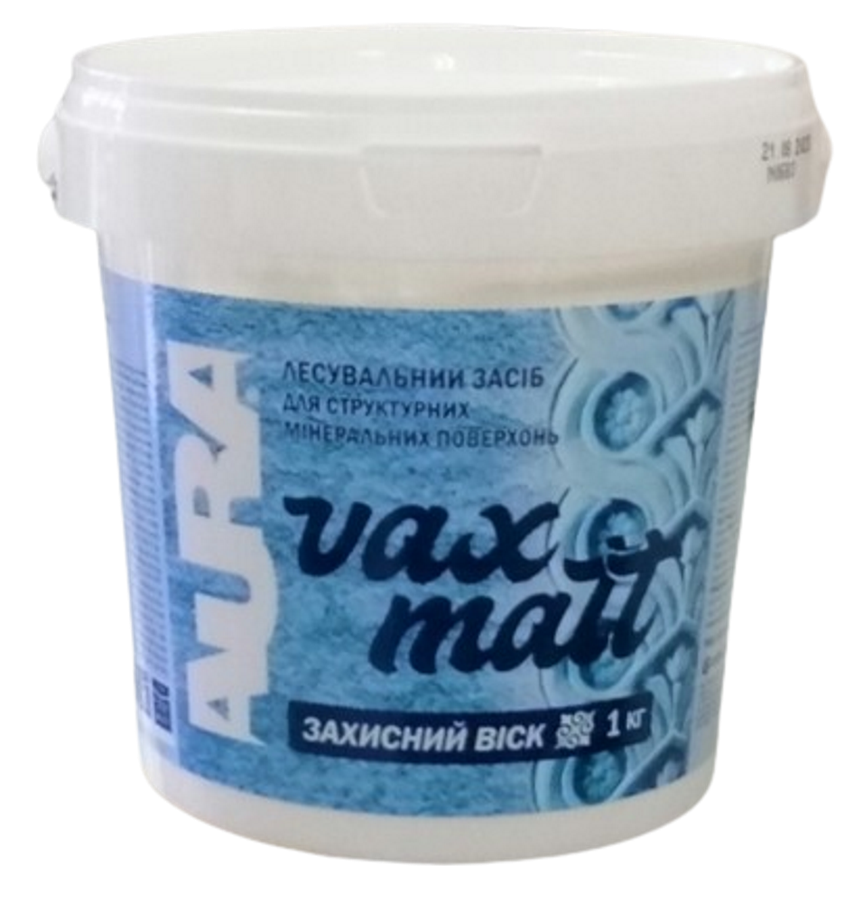 Aura Vax Matt, матовий віск для декоративної штукатурки захисний, 1кг