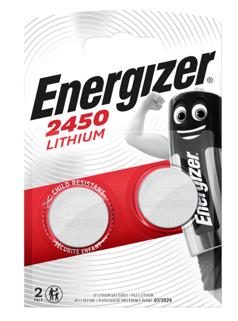 Батарейка Energizer CR2450 (ціна за 2 шт)