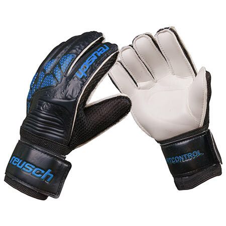 Воротарські рукавички сині REUSCH, PVC розмір 6