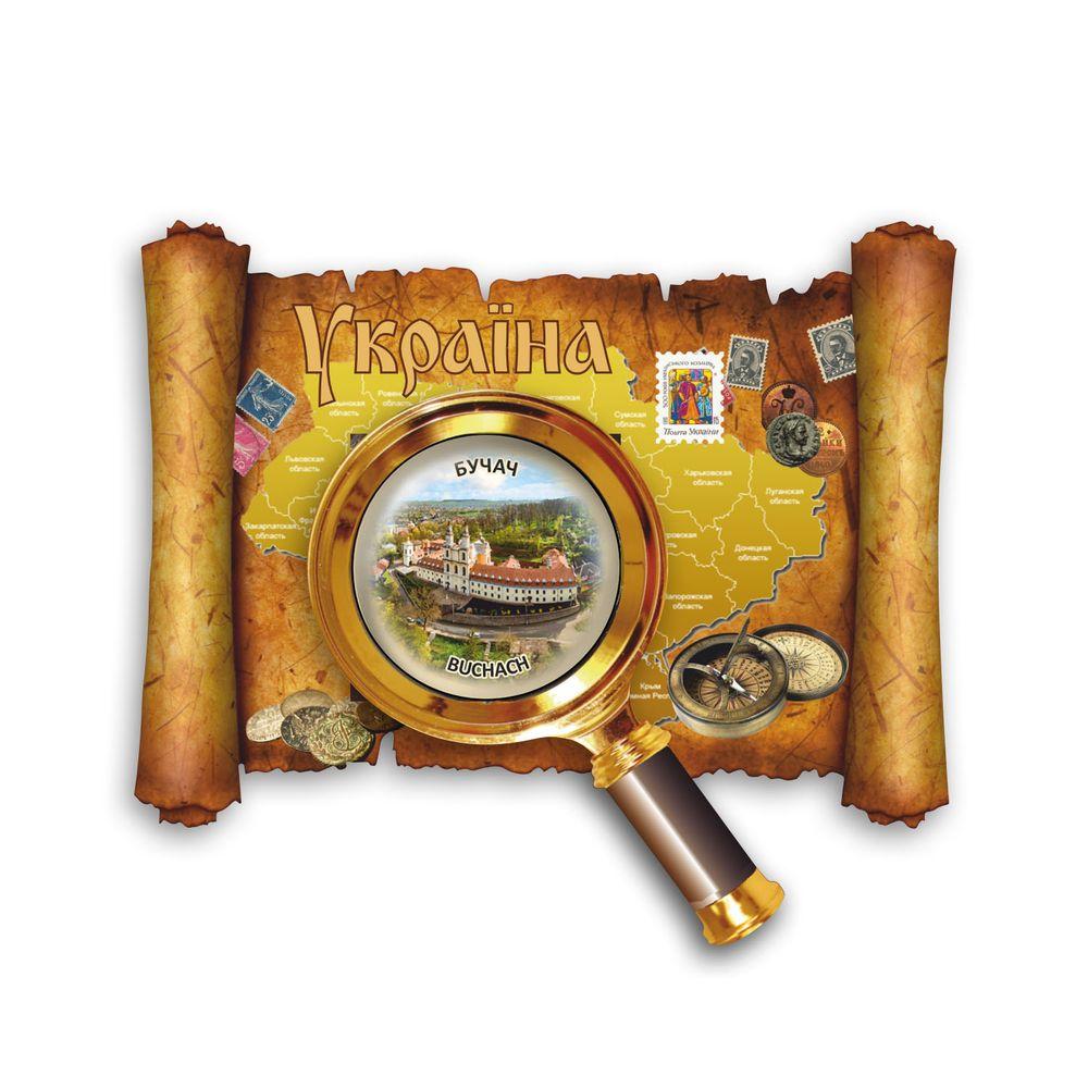Магніт-карта "Бучач" (монастир)