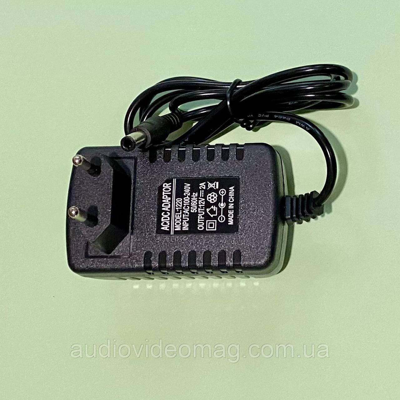Блок живлення 12V 2A штекер 5.5-2.5