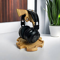 Підставка для навушників з лотком на робочий стіл Кольт Органайзер для столу