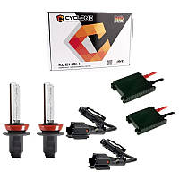 Ксенон Н11 6000К 35 Watt 12V , комплект ксенона для авто ( 2 лампы + 2 блока розжига)