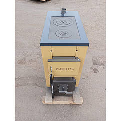 20  кВт Котел класичний з плитою  5 мм сталь Neus з плитою HEAT - MIX Автоматика