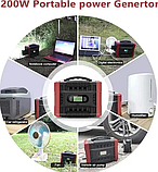 Портативна зарядна станція U'king T202 Power Station 200W (60000 mAh), фото 6