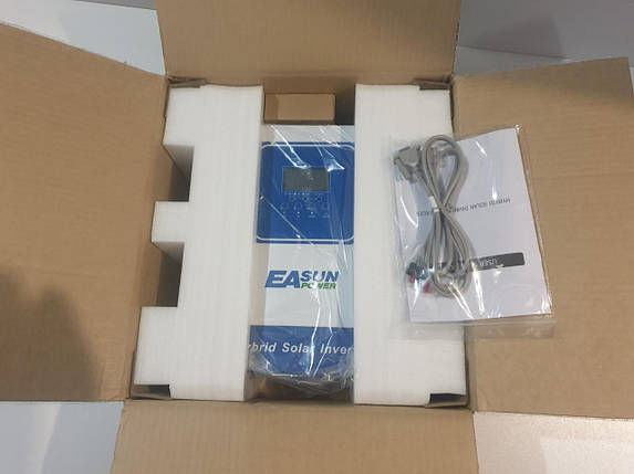 Інвертор гібридний сонячний Easun Isolar-smg-II-3.2kw-24v wi-fi У НАЯВНОСТІ 100%, фото 1
