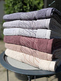 Набір махрових рушників для рук Koloco 70/140