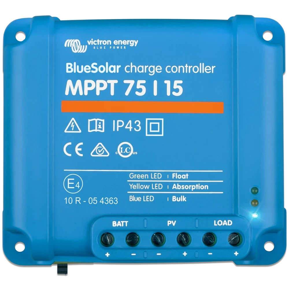 Контролер заряду Victron Energy BlueSolar MPPT 75/15 (12/24-15A), фото 1