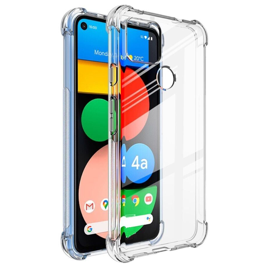Чохол WXD силіконовий протиударний для Google Pixel 5A (5G) / прозорий