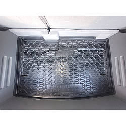 Килимок в багажник гумовий для Chevrolet Bolt EUV 2021-2025 Нижня полиця з сабвуфером / Шевролет Болт автогум