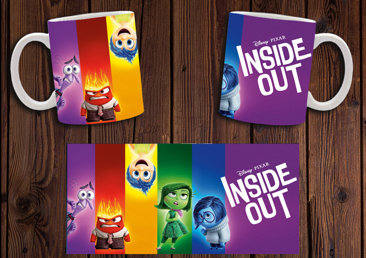 Чашка "Думками навиворіт" / Кружка Inside Out №1
