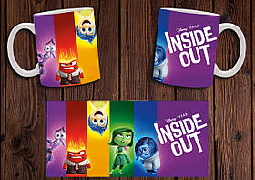 Чашка "Думками навиворіт" / Кружка Inside Out №1