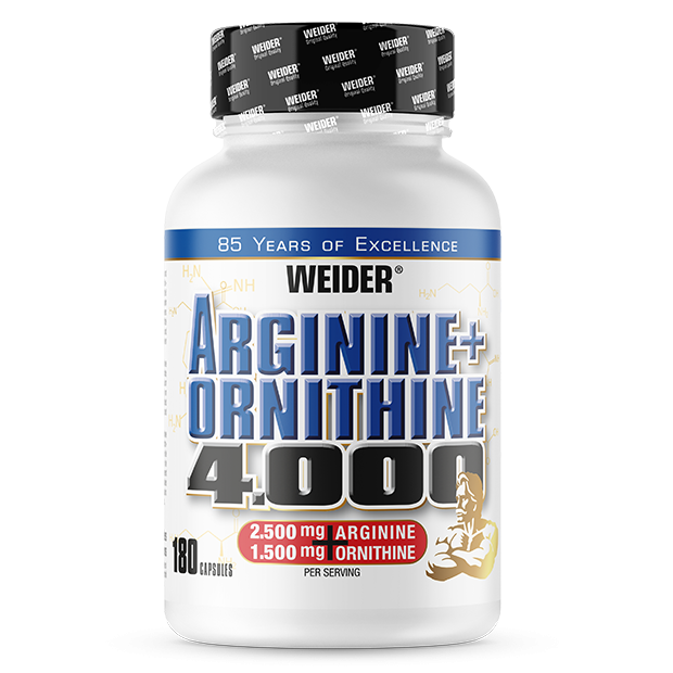 Амінокислоти Weider L-Arginine+Ornitin 4000 180 caps, фото 1