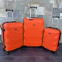 Валіза дорожня велика Bloom 147 L помаранчевий, фото 7
