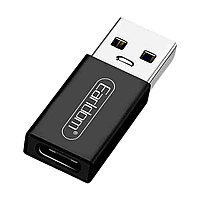 Перехідник Earldom ET-TC07 USB 3.1 to Type-C чорний