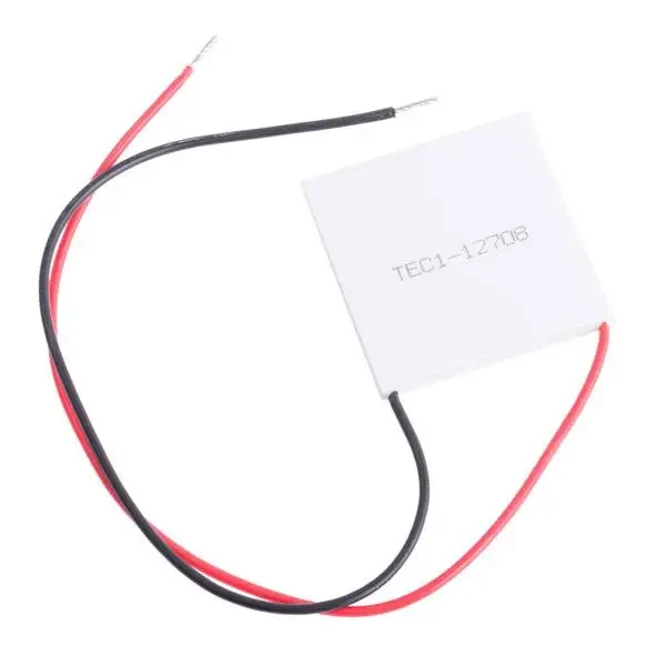 TEC1-12708 (40x40), Модуль Пельтьє TEC1-12708, 40x40х5мм, 12 В, 77 Вт