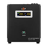 Комплект резервного живлення LogicPower ДБЖ 12V LPY-W-PSW-500VA з LiFePO4 акумулятором 12V-100Ah, фото 3