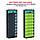 Корпус коробка Power Bank Case DIY M8, 8 x 18650 LCD 2xUSB, 1xTYPE-C, 2xLED, фото 4