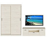 Вітальня Соната Комплект 18, Дуб Крафт Білий