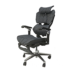 Крісло геймерське Barsky Game Mesh Black GM-07, фото 3
