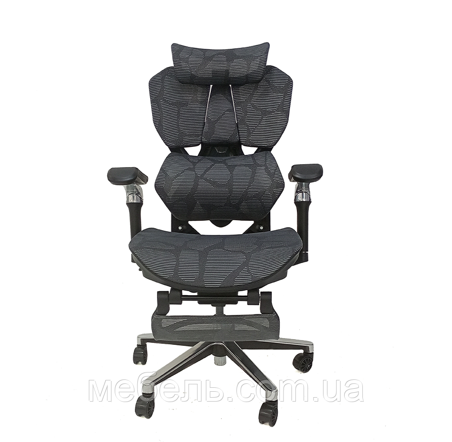 Крісло геймерське Barsky Game Mesh Black GM-07