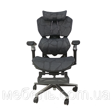 Крісло геймерське Barsky Game Mesh Black GM-07, фото 1