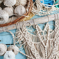Які шнури потрібні для макраме. Види та їх застосування