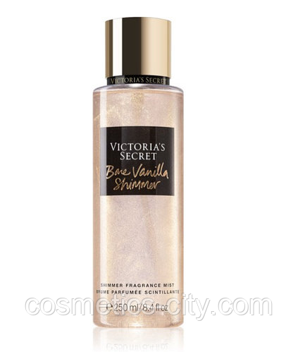 Парфюмированный спрей Victoria's Secret Bare Vanilla Shimmer, 250 мл., фото 1