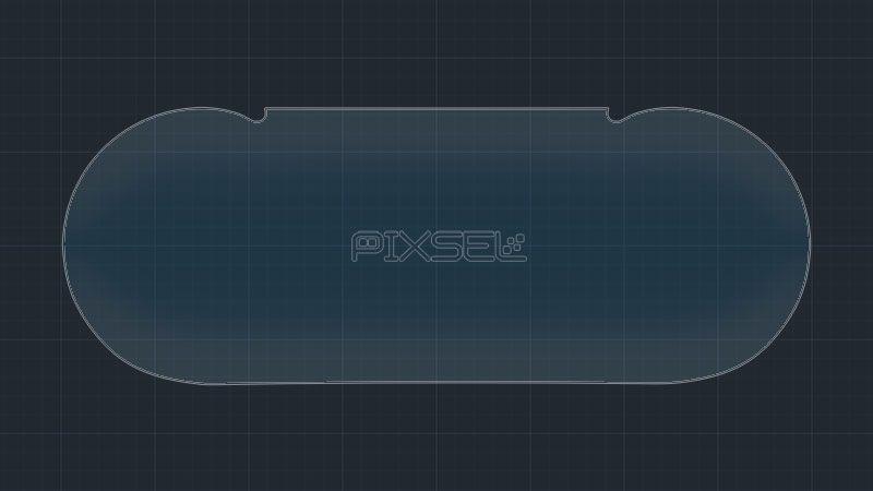 Захисне гібридне скло на приладову панель 12.1" MATT MERCEDES BENZ AMG GT 2 DOORS 2019 - 2022