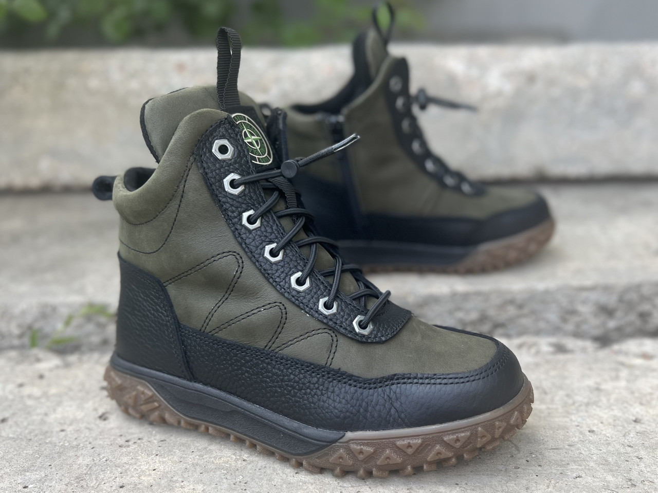 Дитячі підліткові черевики Monster Стоун