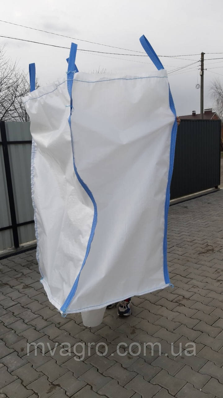 Мішок Біг бег 90х90х160 см (4 петлі, розгрузочний клапан 30см, фартух, тканина 130), фото 1