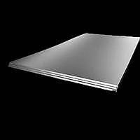 Лист нержавіючий 500х1000 0.8 мм полірований гладкий дзеркальний харчовий ВА сталевий н/ж AISI 304