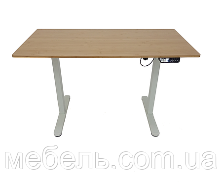 Регульований стіл Barsky StandUp bamboo BSTb-01, фото 1