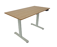 Регульований стіл Barsky StandUp bamboo BSTb-01, фото 4