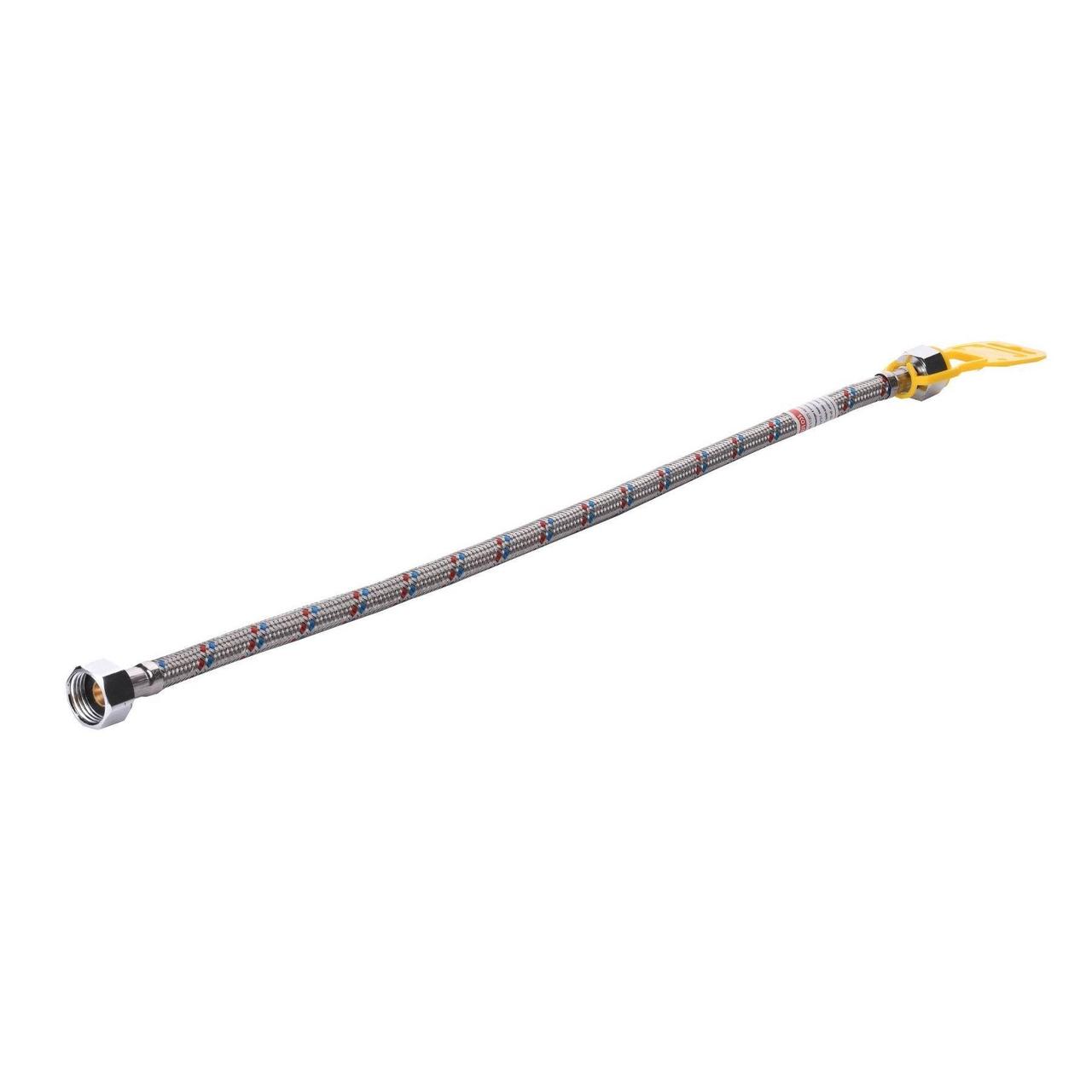 Шланг нержавіюча сталь ECO FIX 1/2 "х1/2" ВВ 1,0м. EPDM
