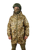 Дождевой плащ военный дождевик. Пиксель 48-50